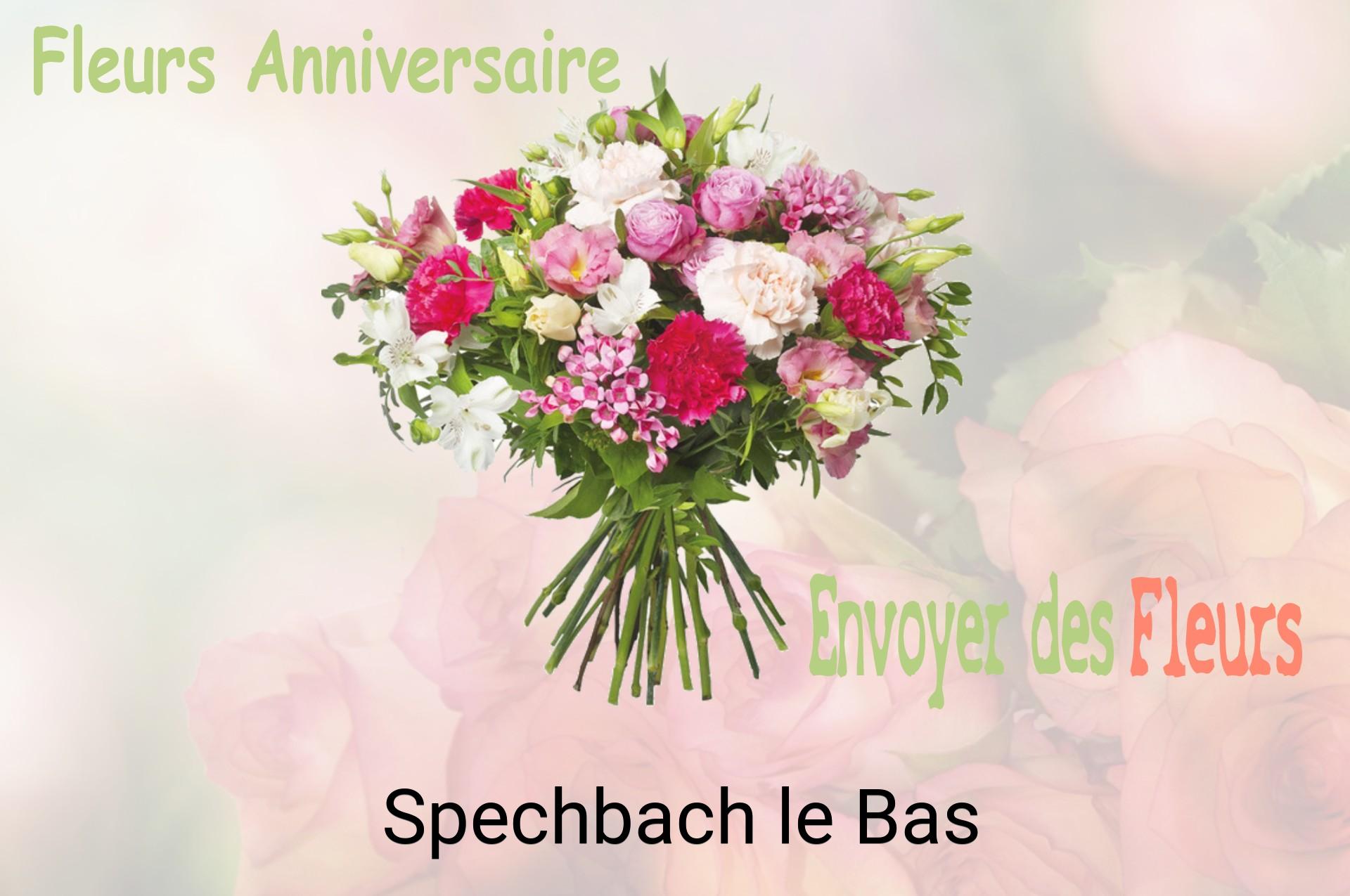 Bouquet de fleurs d’anniversaire livré à Spechbach-le-Bas
